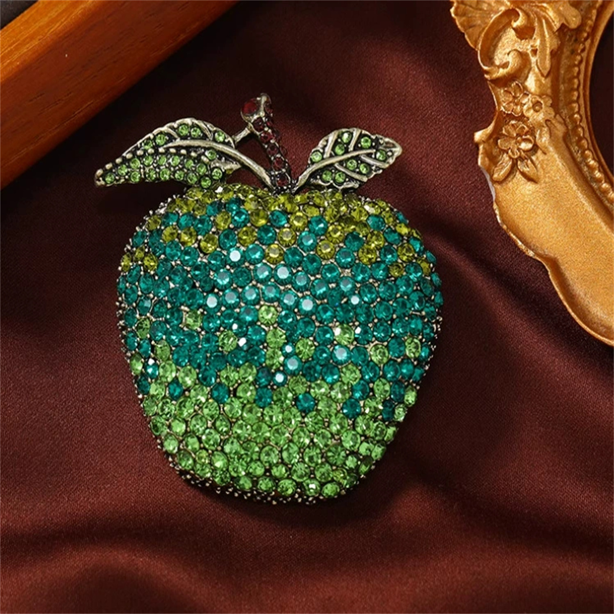 Literary Retro Apple Brooch Ha – Eve Jewelry & Watches Distribuidor Oficial Rolex recenzja i cena