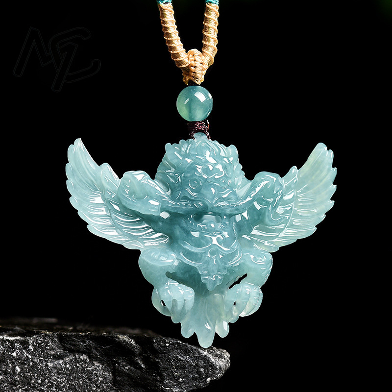 Real Natural Emerald Jade Blue – Jewelry & Watches Vitopoulos recenzja i cena