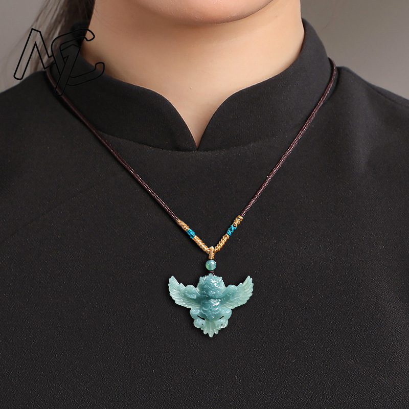 Real Natural Emerald Jade Blue – Jewelry & Watches Vitopoulos recenzja i cena