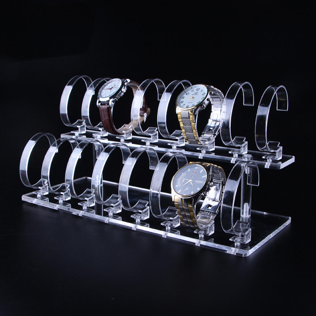 Acrylic 2-Tier Jewelry Wrist W – Jewelry Watches For Sale recenzja i cena
