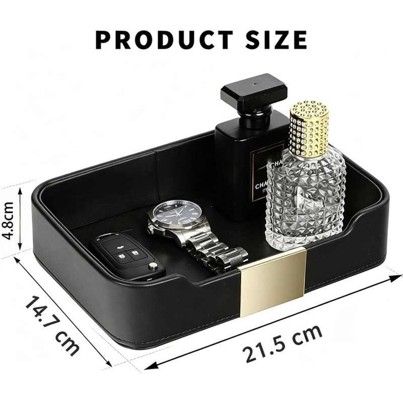 PU Leather Key Box, Key Tray,  – Jewelry And Watches Store recenzja i cena