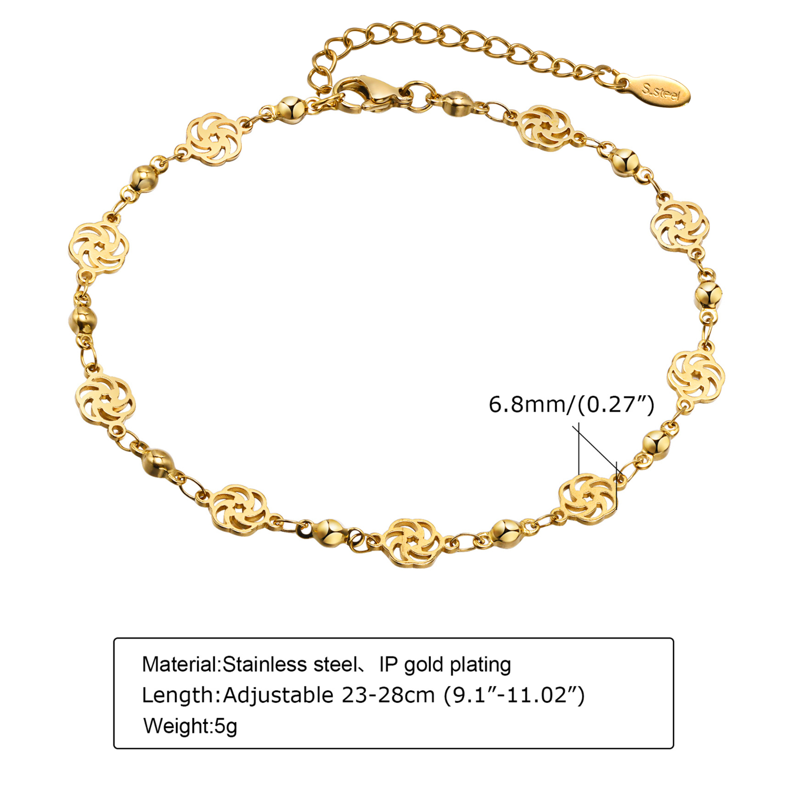 Women's Chic Hollow Rose Artle – Jc Jewelry & Watches Reviews recenzja i cena