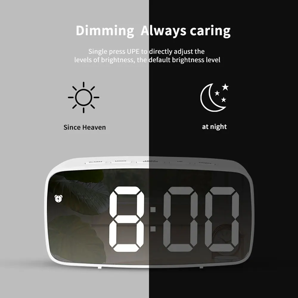 Acrylic Mirror Alarm Clock Ele – Moments Watches & Jewelry Burlington Reviews recenzja i cena