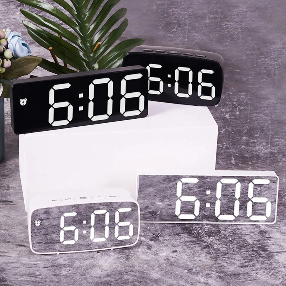 Acrylic Mirror Alarm Clock Ele – Moments Watches & Jewelry Burlington Reviews recenzja i cena