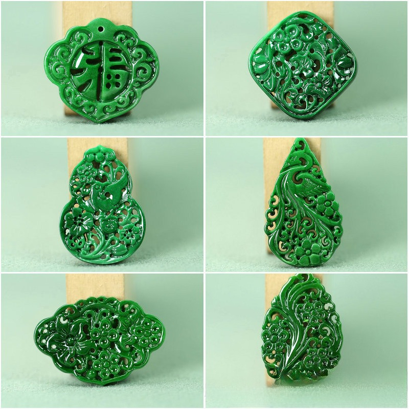 2pcs DIY Natural Dry Green Eme – Jewelry & Watches Vitopoulos recenzja i cena