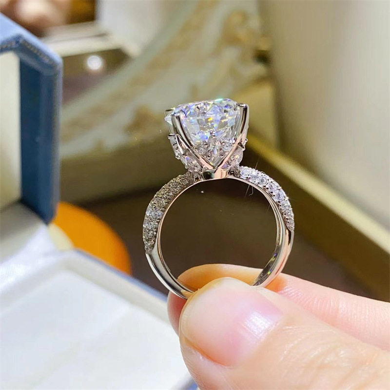 5 Carat D Color VVS1 Moissanit – Moissanite Ring recenzja i cena