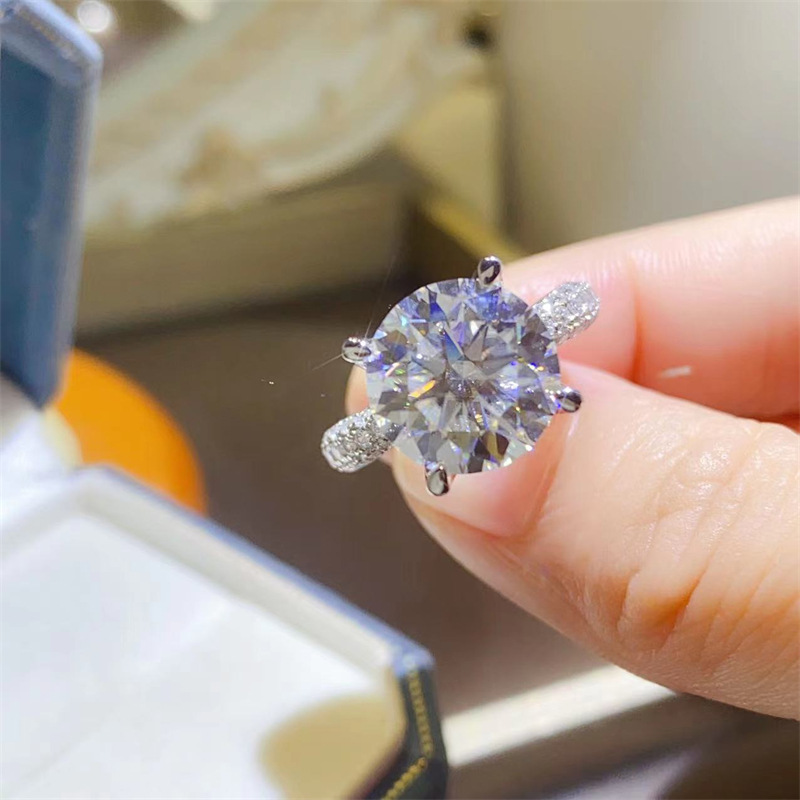 5 Carat D Color VVS1 Moissanit – Moissanite Ring recenzja i cena