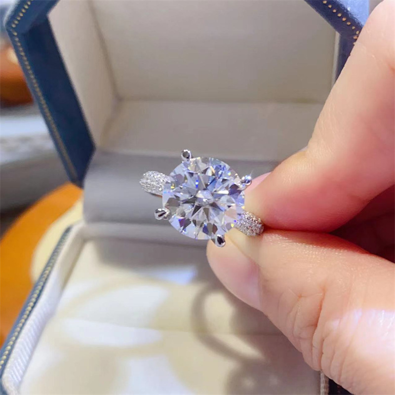 5 Carat D Color VVS1 Moissanit – Moissanite Ring recenzja i cena