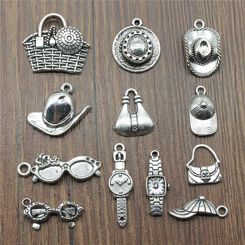 20pcs Hat Charms Sunglasses Ch – Jewelry Making Watches recenzja i cena