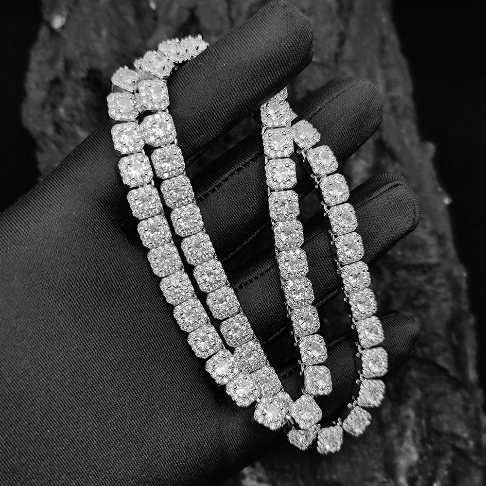 Luxury 7mm Iced Out Cubic Zirc – Tennis Bracelet Cubic recenzja i cena
