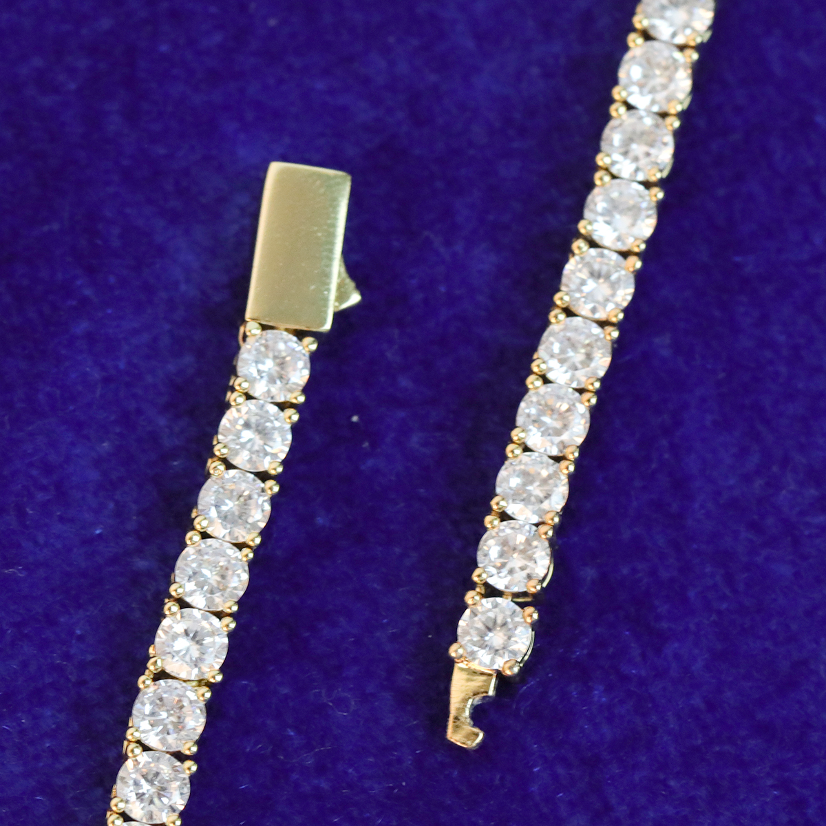 Bubble Letter Tennis Chain Rea – Tennis Bracelet Cubic recenzja i cena
