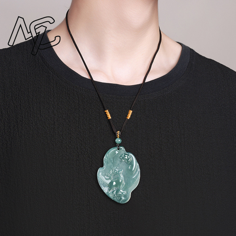Real Natural Emerald Jade Blue – Jewelry & Watches Vitopoulos recenzja i cena