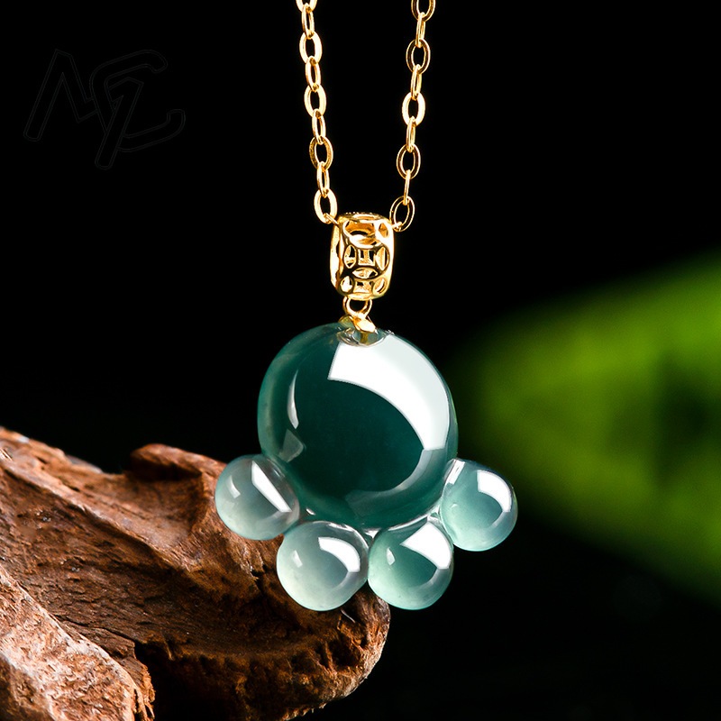 Natural Real Emerald Blue Wate – Jewelry & Watches Vitopoulos recenzja i cena