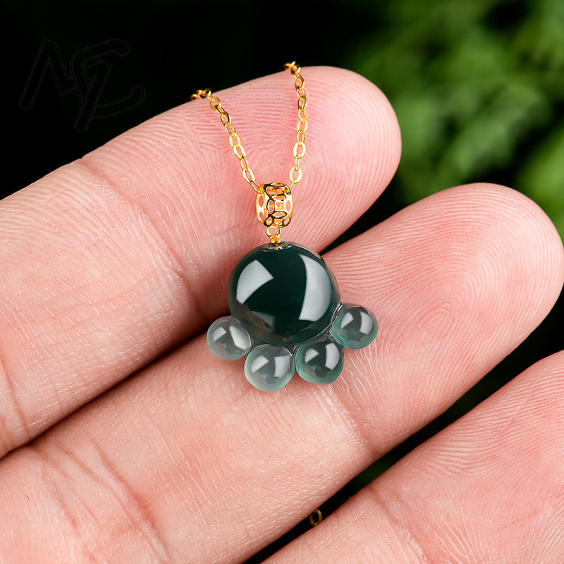 Natural Real Emerald Blue Wate – Jewelry & Watches Vitopoulos recenzja i cena