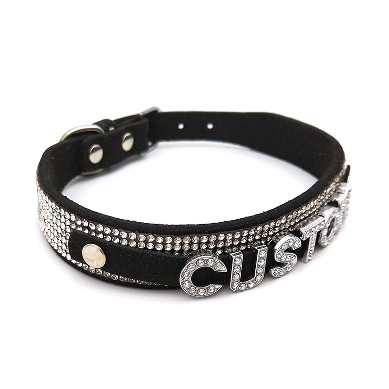 Shiny Rhinestone Letters Custo – Crystal Choker Necklace recenzja i cena