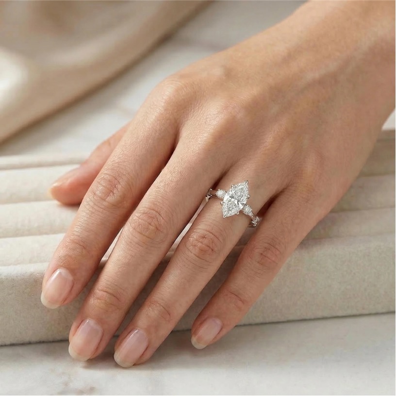 MUSHAN Custom Jewelry 925 Ster – Moissanite Ring recenzja i cena