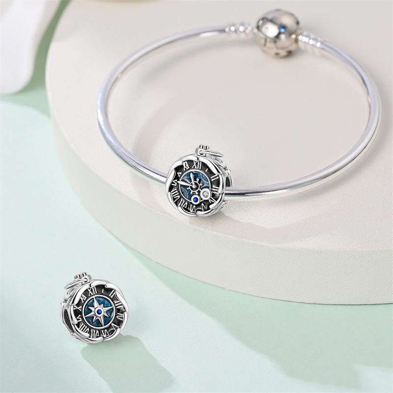925 Sterling Silver Charms Bea – Jewelry Making Watches recenzja i cena