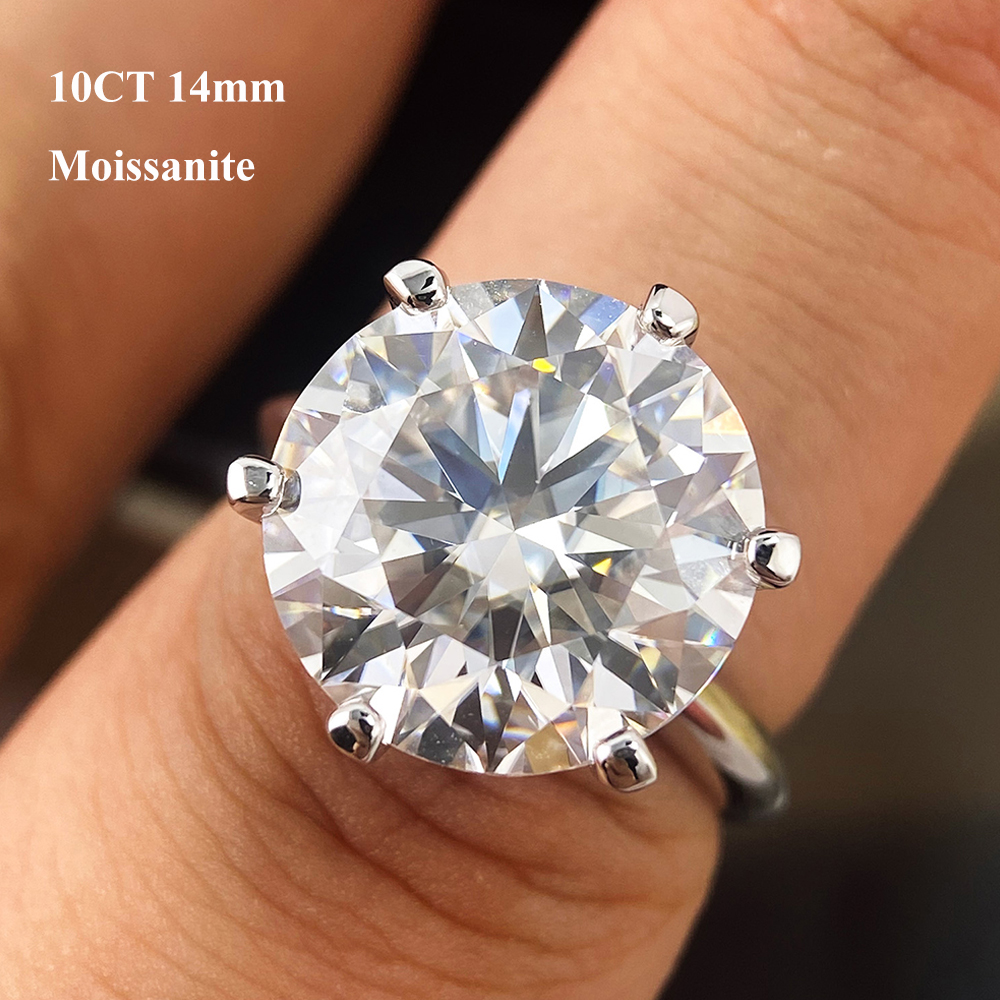 EWYA GRA Certified 0.5-10CT D  – Moissanite Ring recenzja i cena
