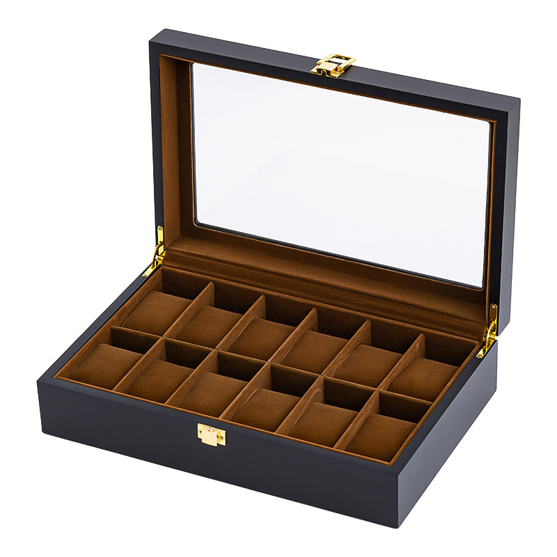 Handmade Luxury Wooden 6/10/12 – Jewelry Box That Holds Watches recenzja i cena