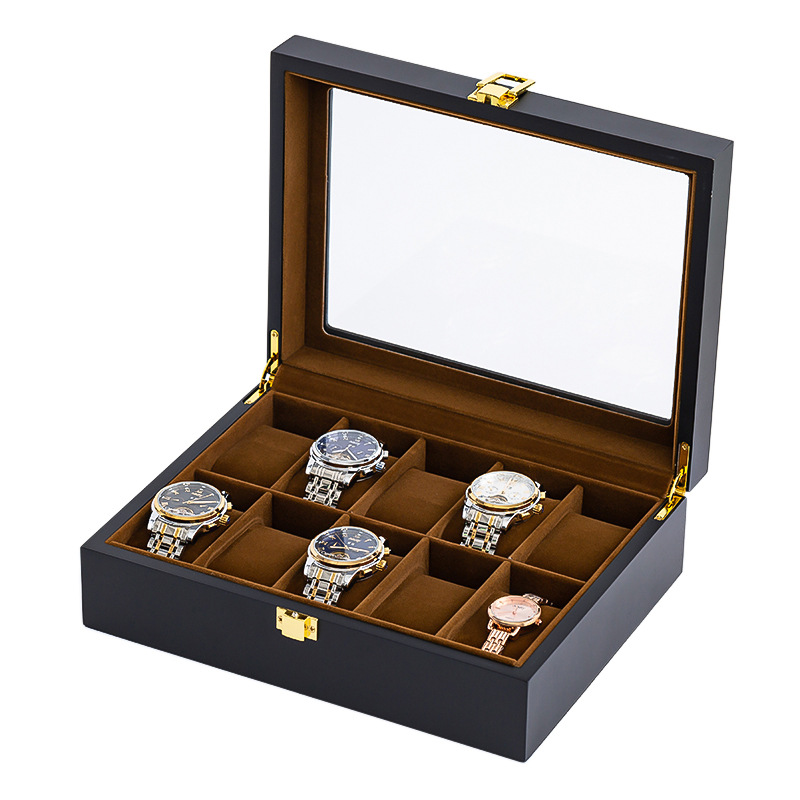 Handmade Luxury Wooden 6/10/12 – Jewelry Box That Holds Watches recenzja i cena