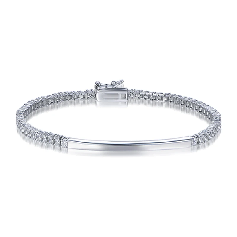 TKJ 925 Silver Stacked Tennis  – Tennis Bracelet Cubic recenzja i cena