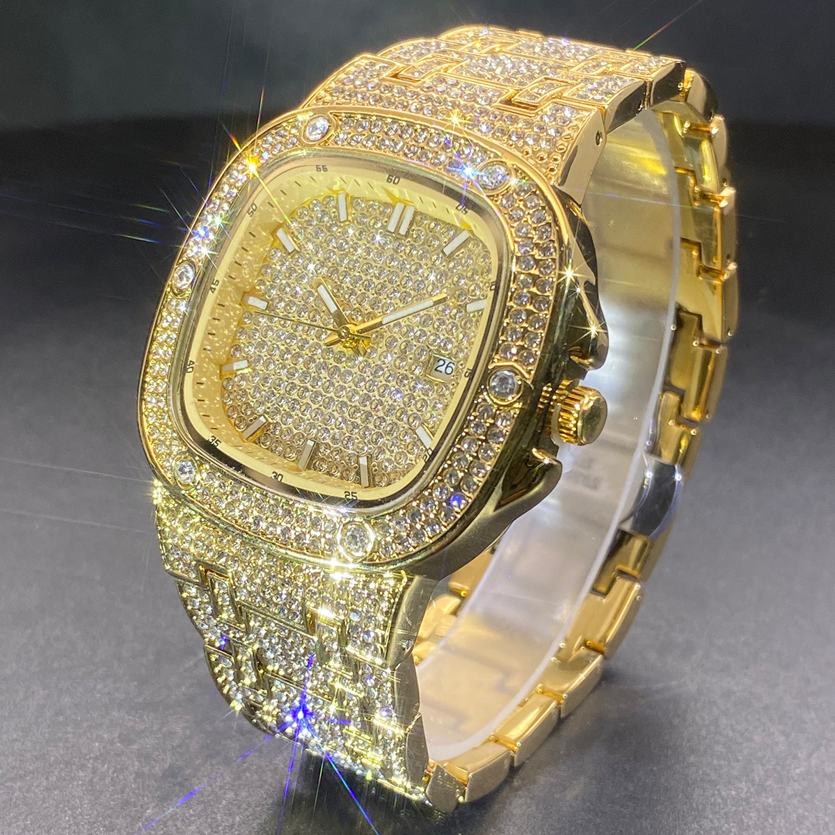 Square Wrist Watch for Men Wom – Jewelry Watches & Accessories recenzja i cena