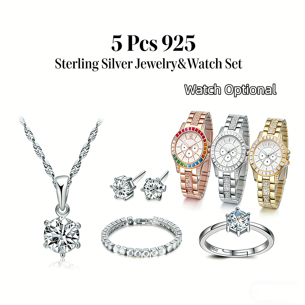 Luxuriou 925 Sterling Silver G – Best Jewelry Watches For Men recenzja i cena