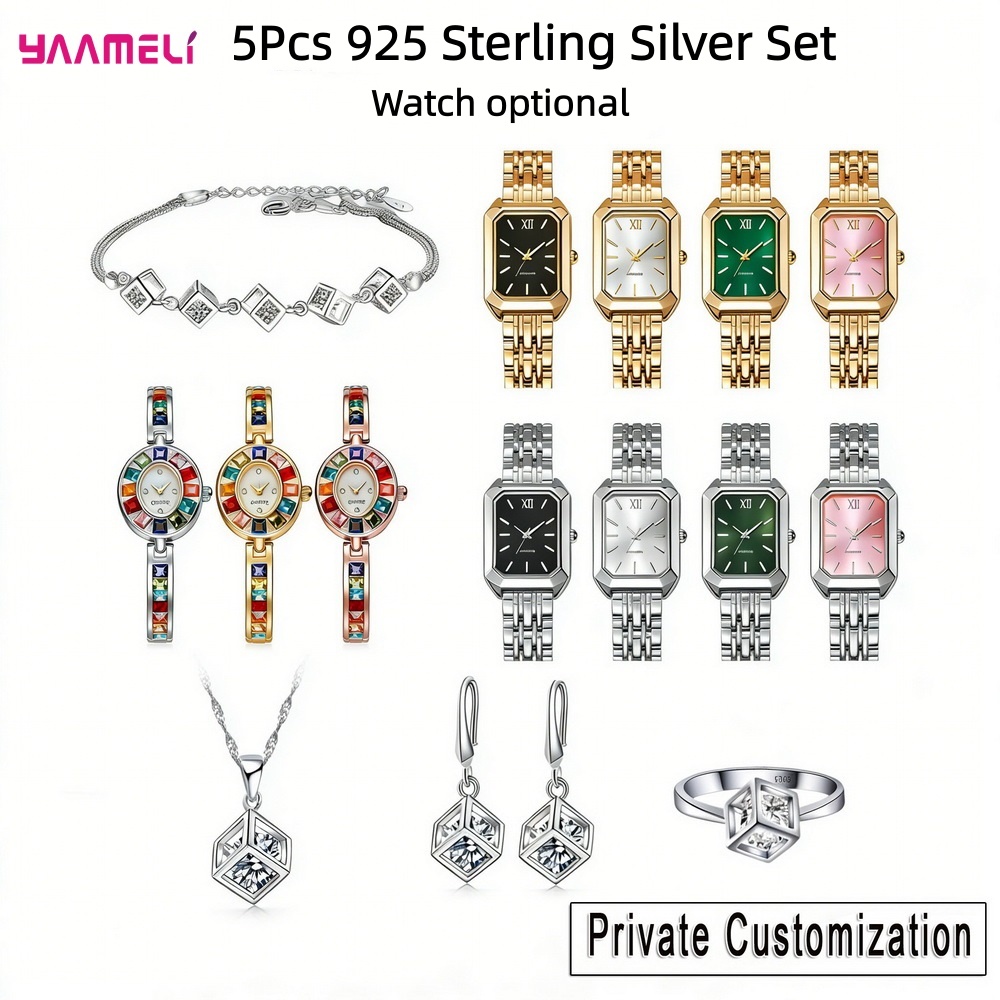 Luxuriou 925 Sterling Silver G – Best Jewelry Watches For Men recenzja i cena