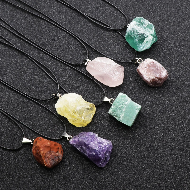 Natural Amethysts Flower Neckl – Crystal Choker Necklace recenzja i cena