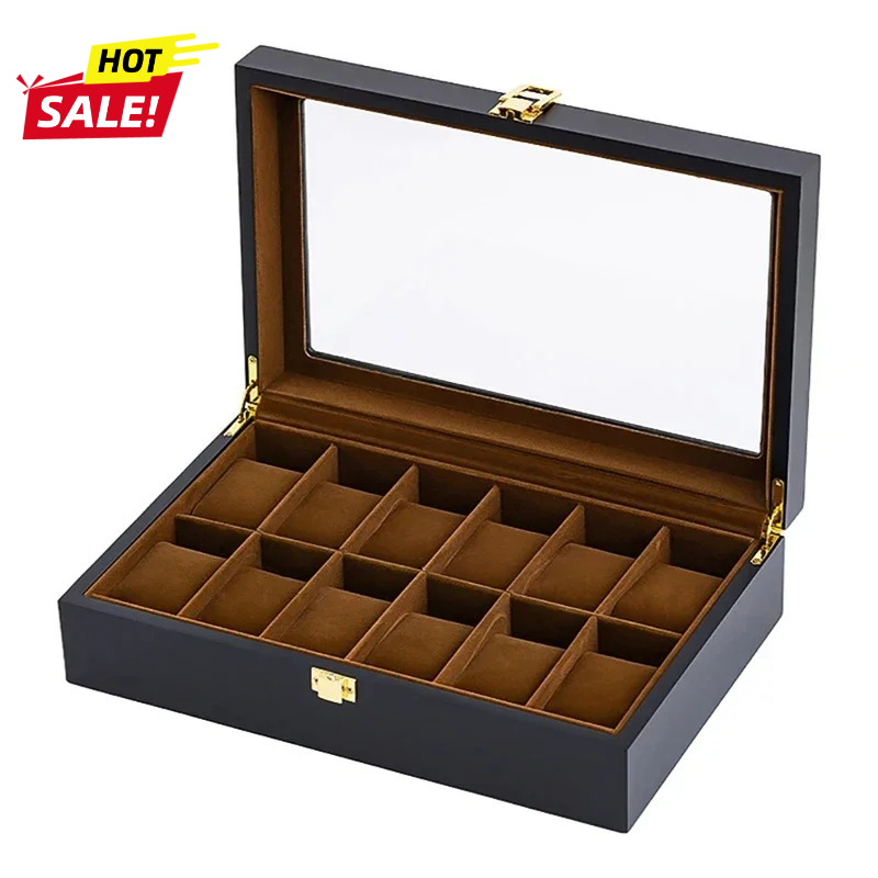 HOT Handmade Luxury Wooden6/10 – Jewelry Box That Holds Watches recenzja i cena
