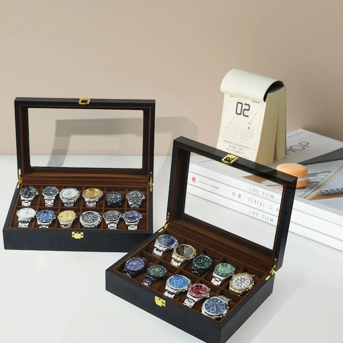 HOT Handmade Luxury Wooden6/10 – Jewelry Box That Holds Watches recenzja i cena