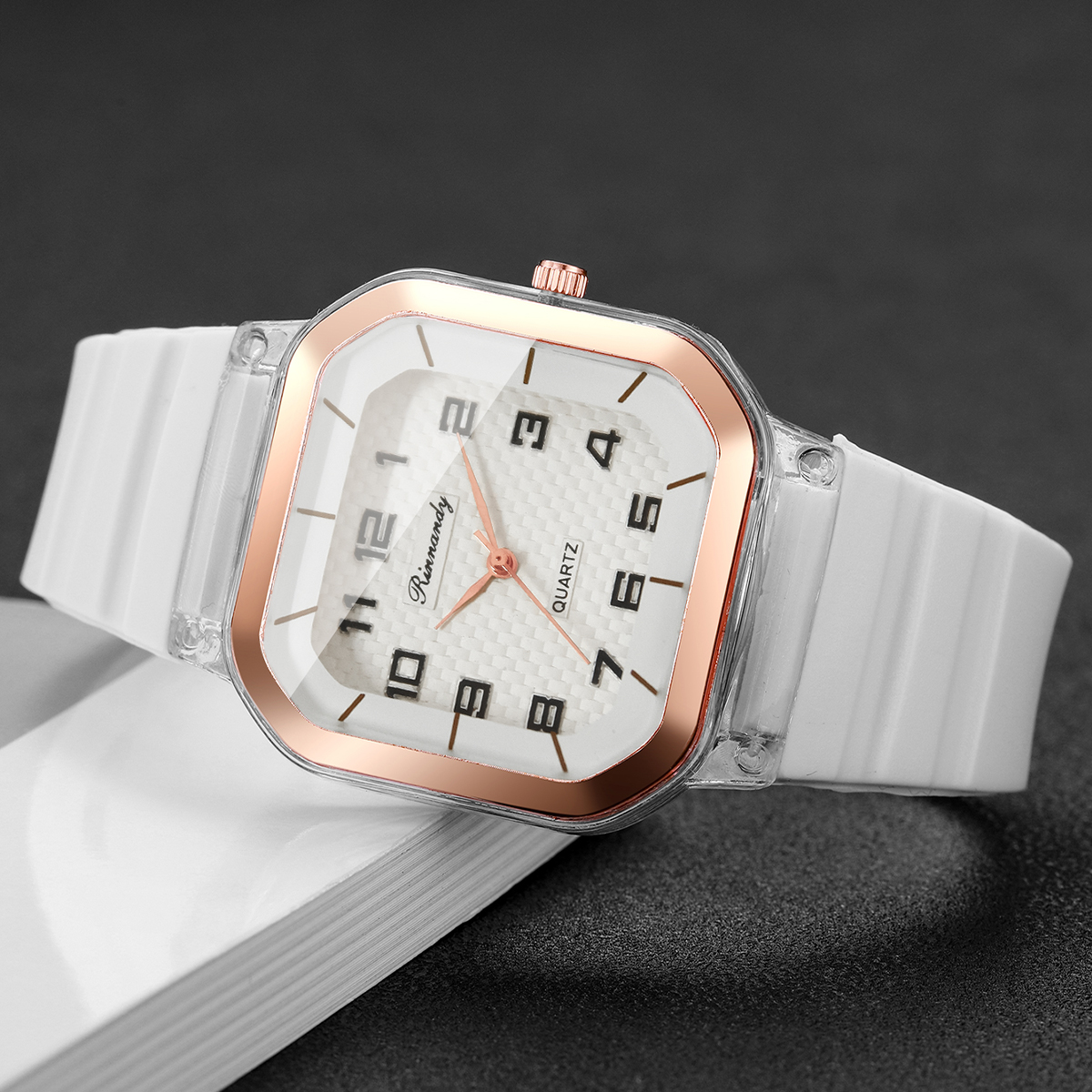 5PCS Fashion Square Arabic Dia – Jewelry Making Watches recenzja i cena