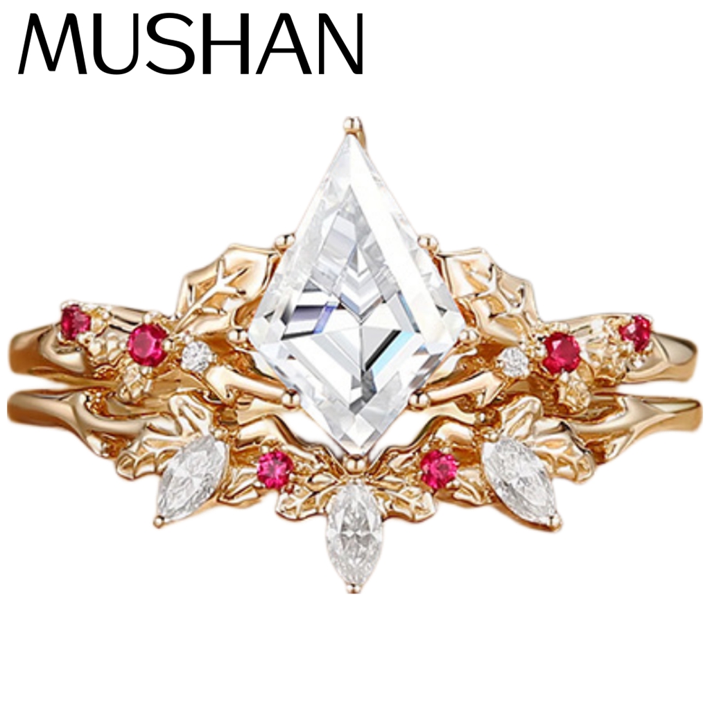 MUSHAN Custom Jewelry 925 Ster – Moissanite Ring recenzja i cena